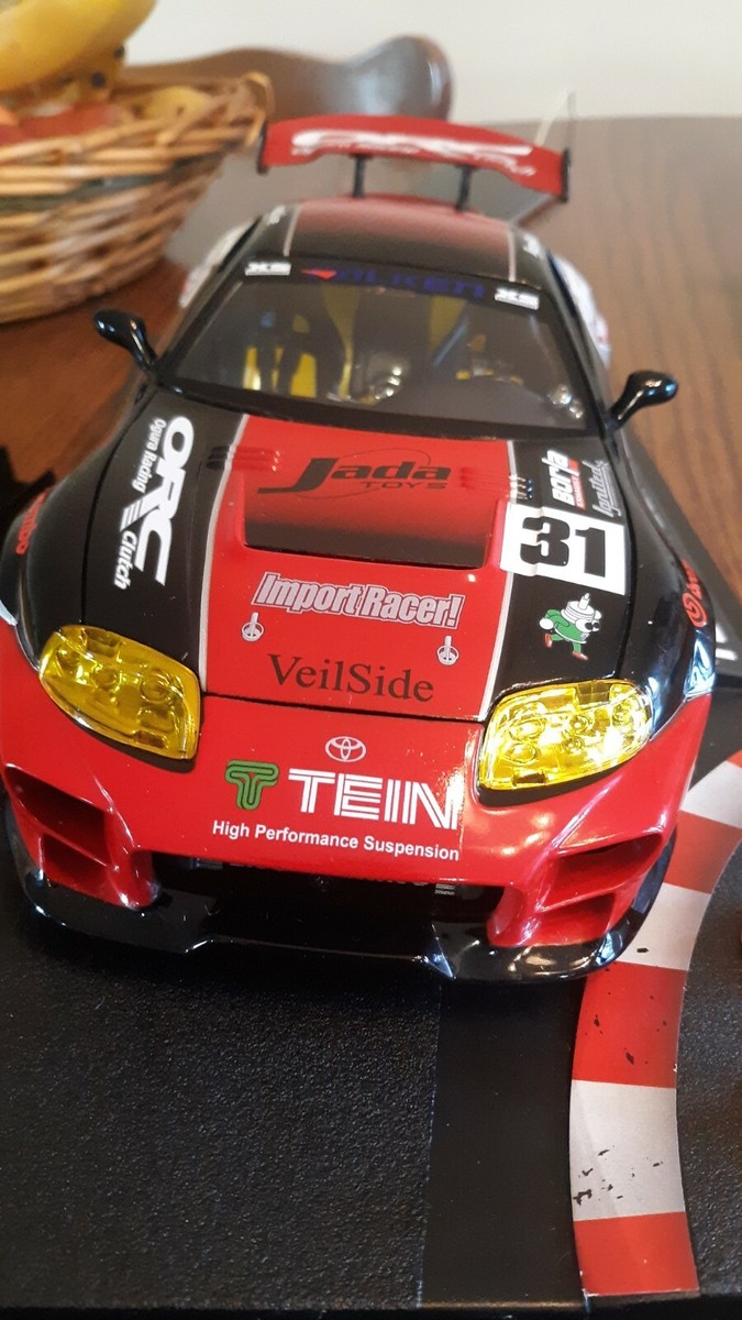 Jada 1/8 toys Toyota supra turbo mkiv Diecast Option D Dub