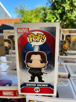 Funko POP! - Winter Soldier - 129 - Marvel - Captain America Civil