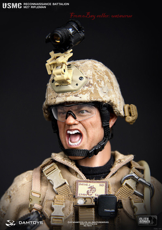 Perfect Damtoys 78014 1/6 Usmc Reconnaissance Battalion M27