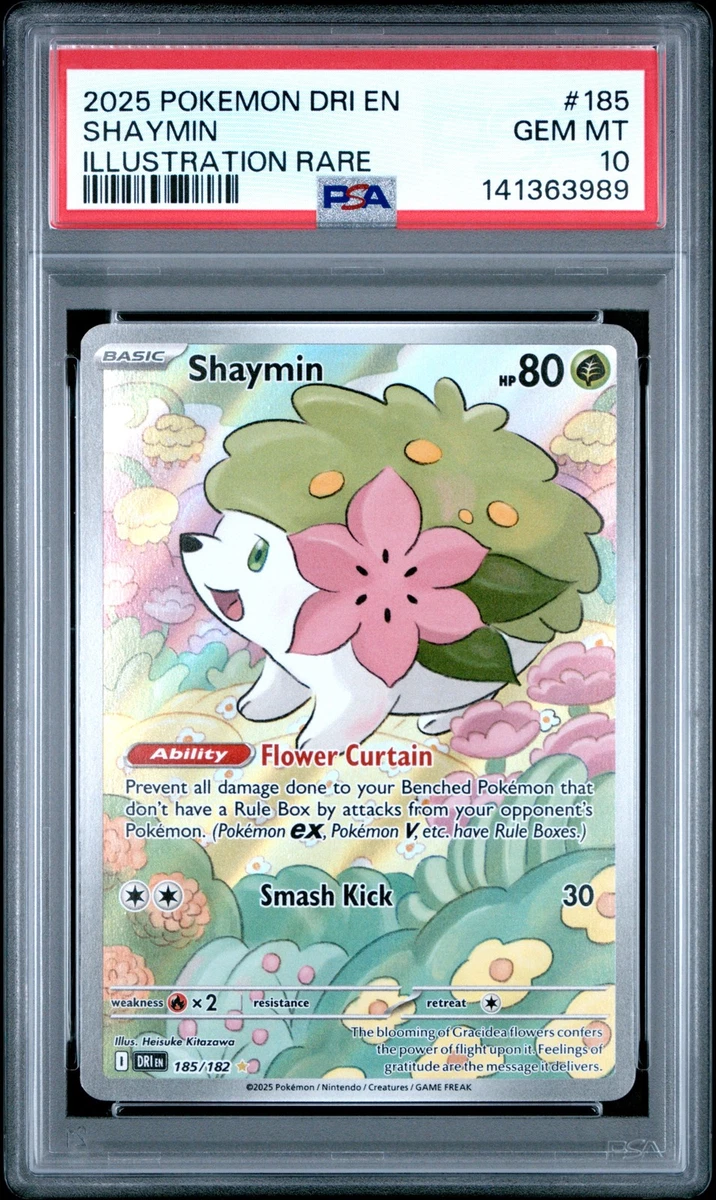 Shaymin Pokémon TCG Professional Sports Authenticator (PSA