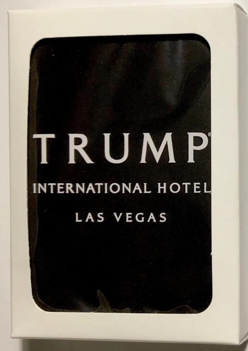 TRUMP INTERNATIONAL HOTEL LAS VEGAS PLAYING CARDS | eBay