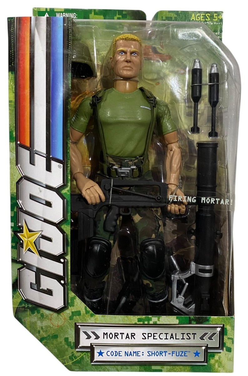 GI Joe Mortar Specialist Short-Fuze 12