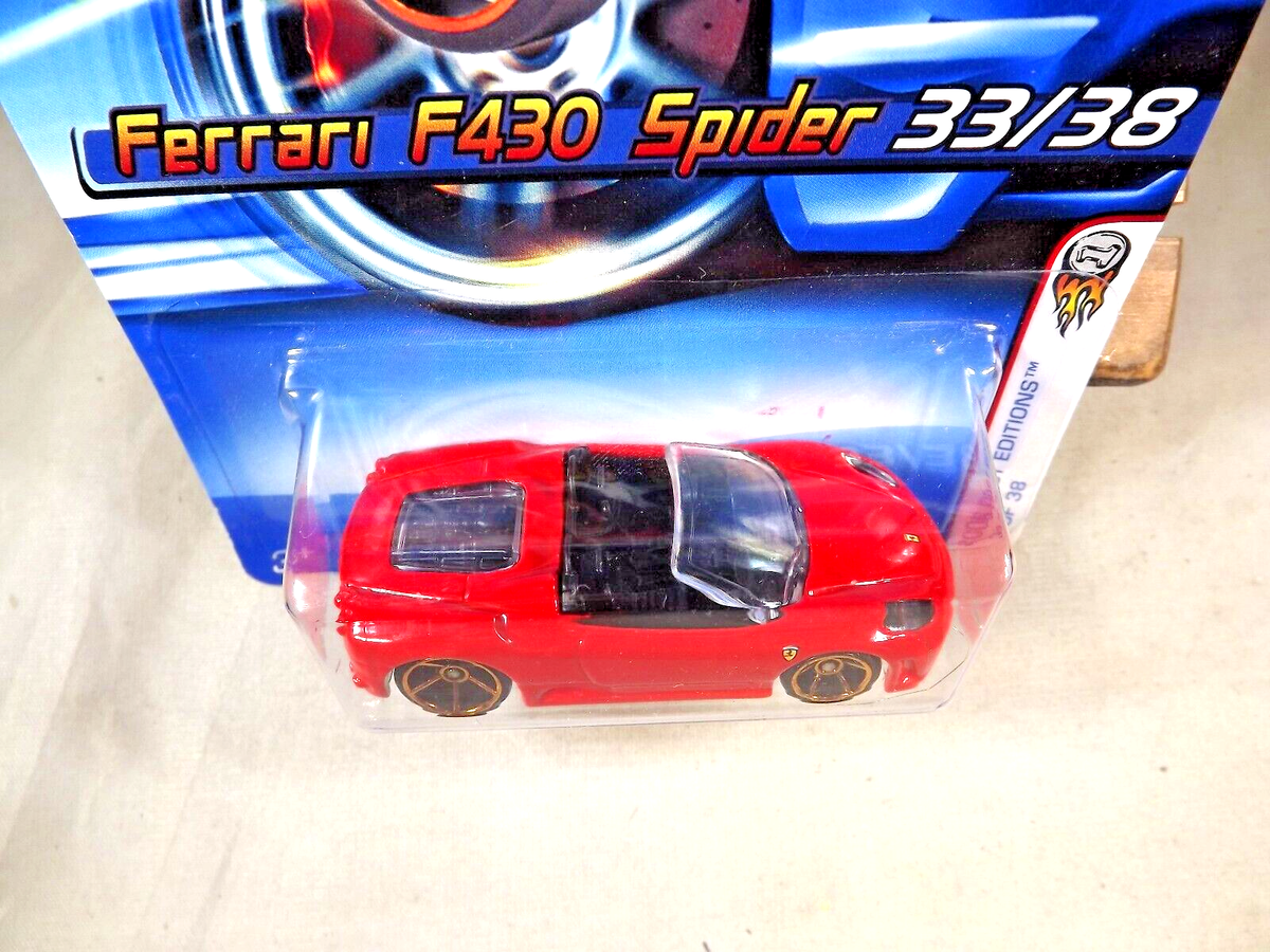 2006 Hot Wheels Faster Than Ever #33 First Edition FERRARI F430