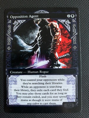 Opposition Agent - - Altered Art - - Commander - EDH - | eBay