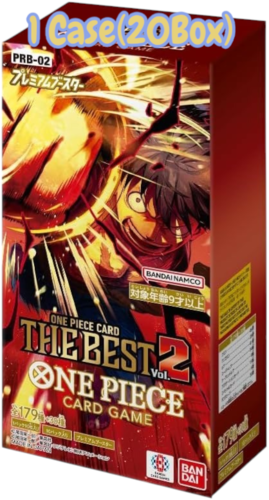 ONE PIECE Card Game Premium The Best vol.2 PRB-02 Case 20Box