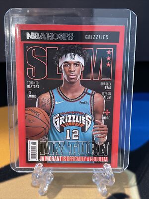 Ja Morant SLAM Magazine Insert Card #18 2020-21 Panini NBA Hoops