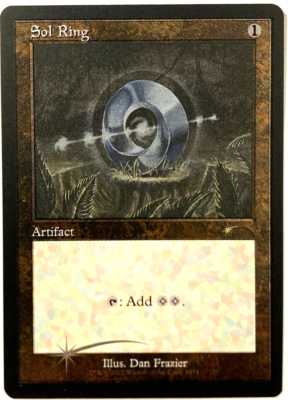 MTG Sol Ring *FOIL ETCHED* Secret Lair Dan Frazier 1074 NM | eBay