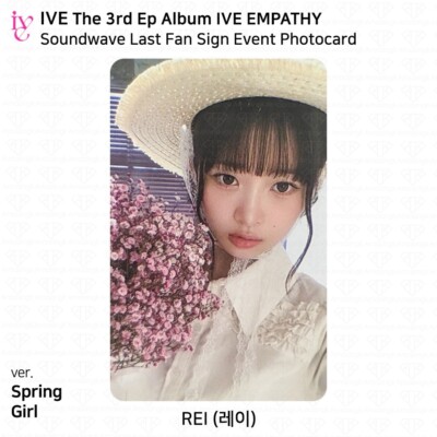 IVE The 3rd EP Album IVE EMPATHY Soundwave Last Fan Sign Event