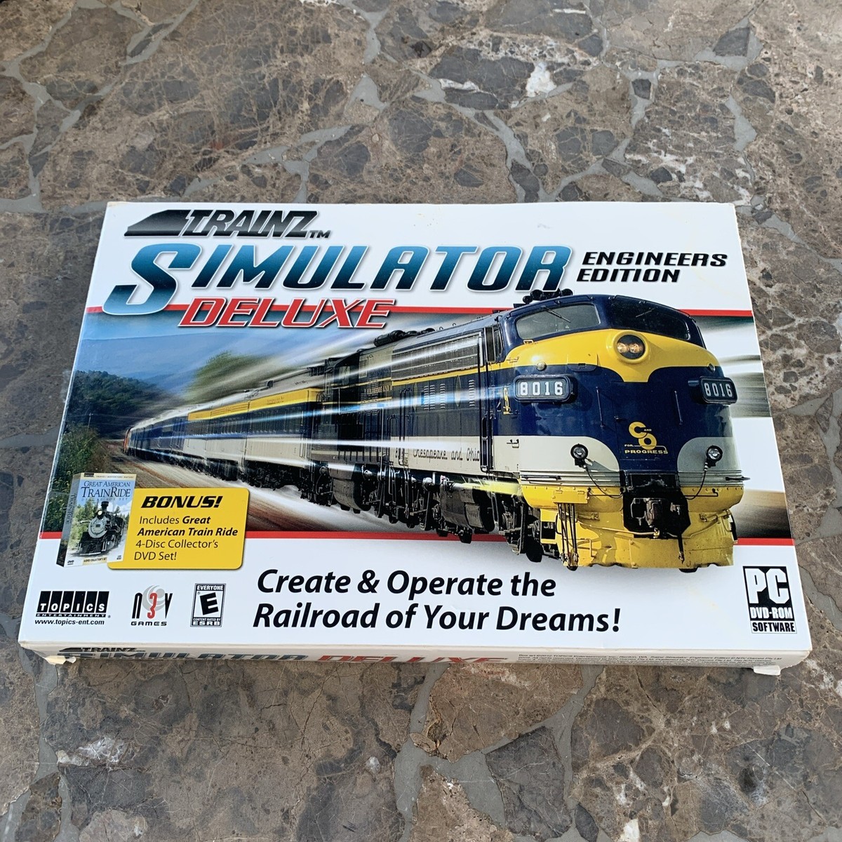 TRAINZ SIMULATOR DELUXE ENGINEERS EDITION PC DVD-ROM 781735813171