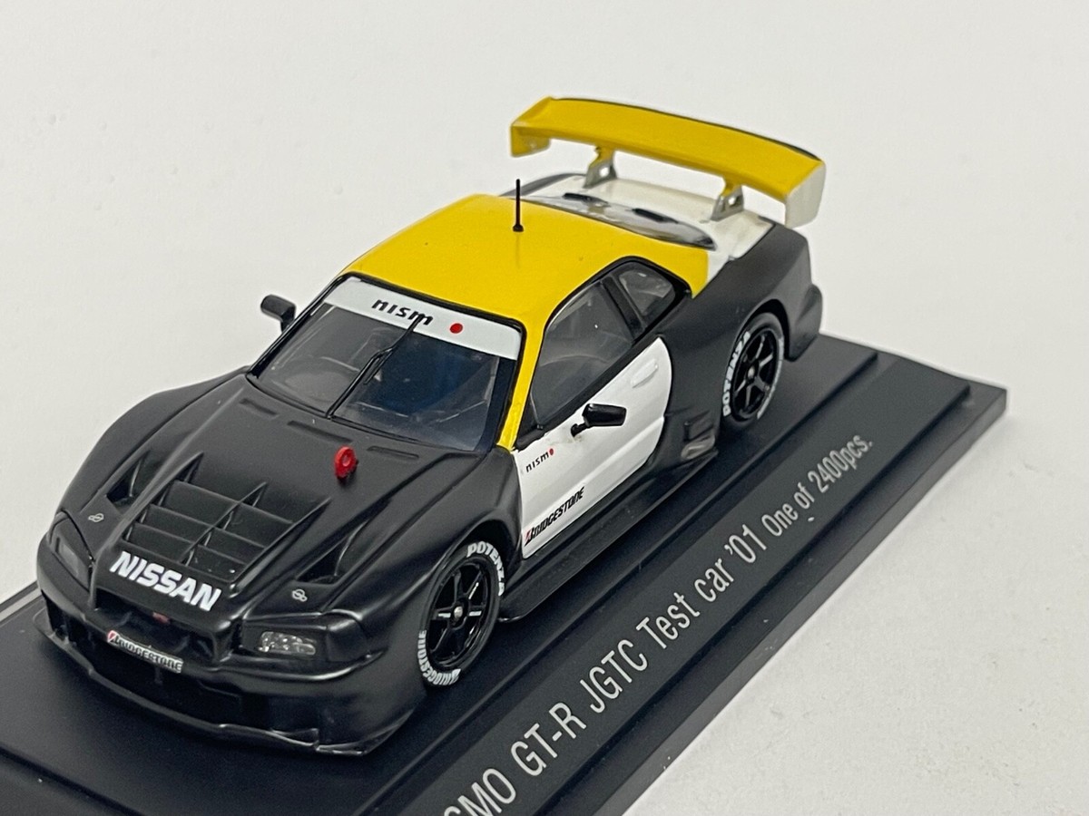 1/43 Ebbro Nismo Nissan GT-R R34 JGTC 2001 Test Car #192 CS1079 | eBay