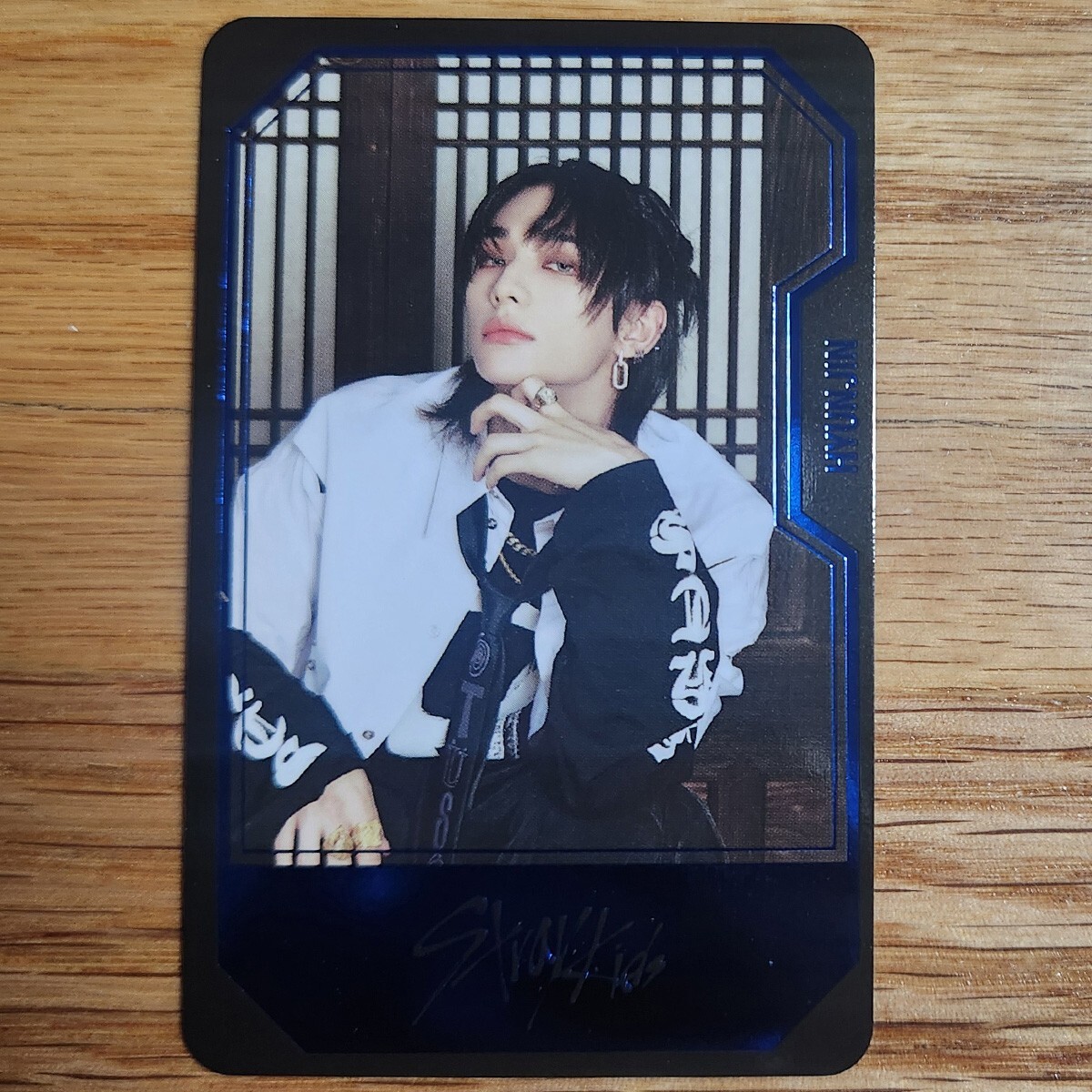 Hyunjin Official Trading Card Photocard Stray Kids Hop Hiptape Ver