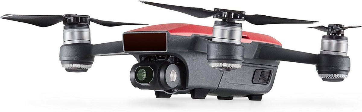 DJI Spark Mini Drone Lava Red ready to fly quadcopter with camera