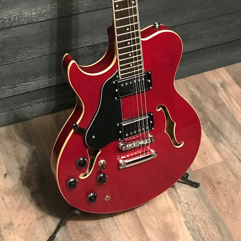 Samick Greg Bennett RL-2/TR Semi-Hollow Body Electric Guitar