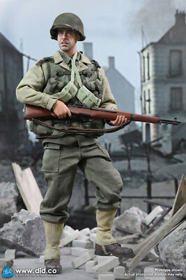 DID A80155 WWII US 2nd Ranger Battalion Private Mellish 1/6 Action