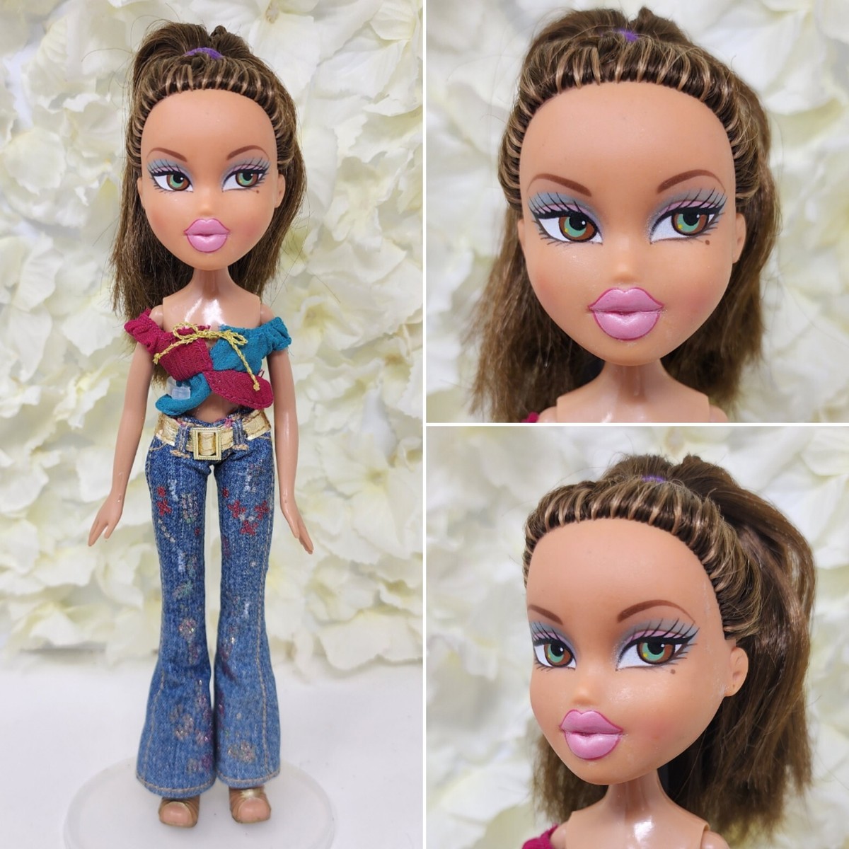 MGA Bratz Campfire Winter Doll Yasmin Brats Brat 2005 Re-Dressed