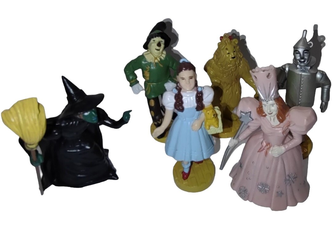 Wizard Of Oz Vntg Figures 1939 Loew's Ren 1966 MGM 1987/88 Turner