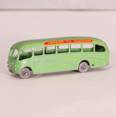 MATCHBOX BEDFORD DUPLE LUXURY COACH No 21 VINTAGE 1958 TO 1960