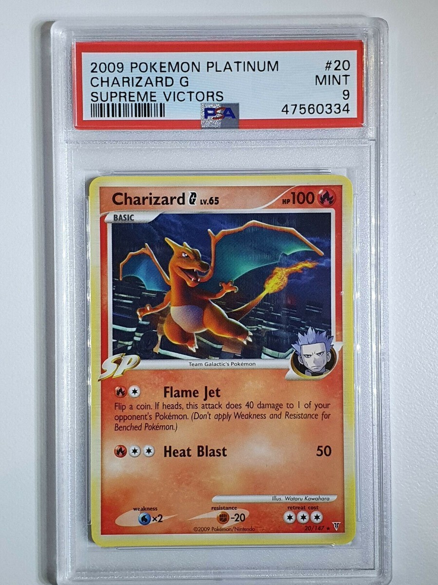2009 Charizard G LV.65 Platinum 20/147 Supreme Victors - PSA 9 | eBay