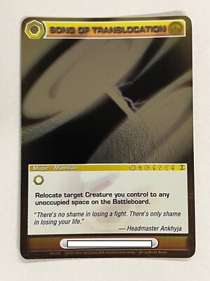 Chaotic 168/200 Song of Translocation Holo Foil Rare Mugic Card | eBay