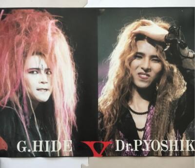 X JAPAN Ecstasy Summit Muteki Band Poster hide YOSHIKI TOSHI PATA