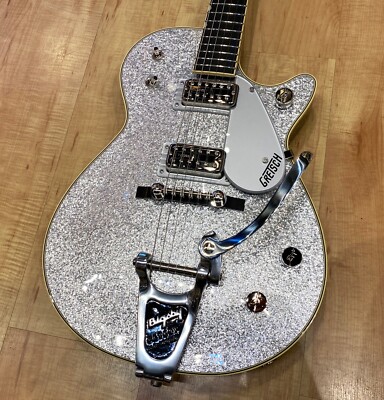 Gretsch G6129T-59 Vintage Select '59 Silver Jet Bigsby TV Jones