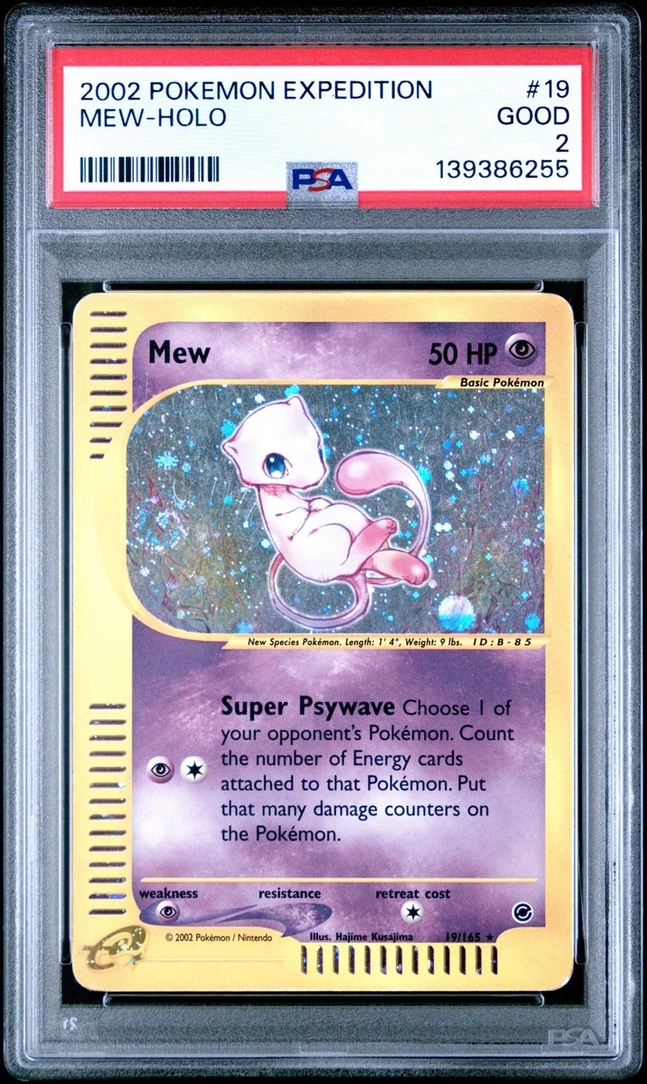 Mew Pokémon TCG Professional Sports Authenticator (PSA) Expedition