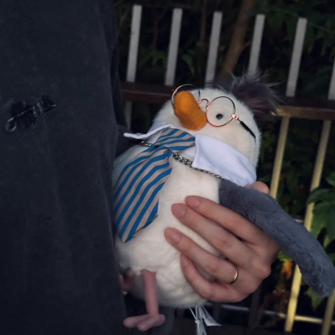 Jellycat CHIP SEAGULL Soft Plush FREE DUST BAG Fun Stuffed Ocean