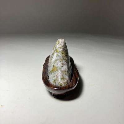 Japanese Suiseki 水石 Mt. Fuji 富士山 Shaped Viewing Stone with