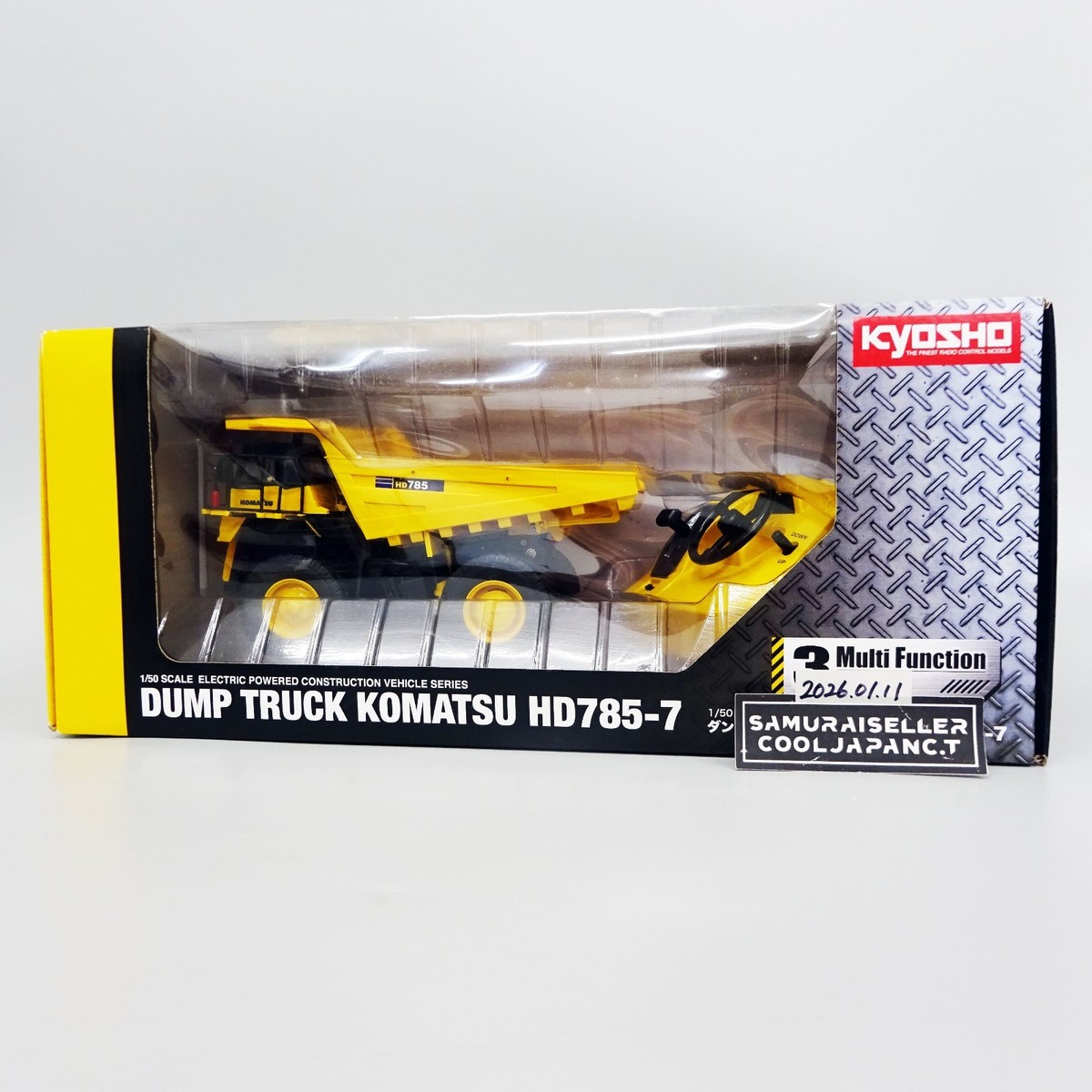 Kyosho 66003HGA 1/50 Electric Powered KOMATSU HD785-7 Dump Truck