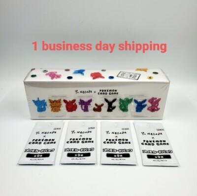 Pokemon Card Game YU NAGABA Eevee's Special Box /w Sealed 4 Promo