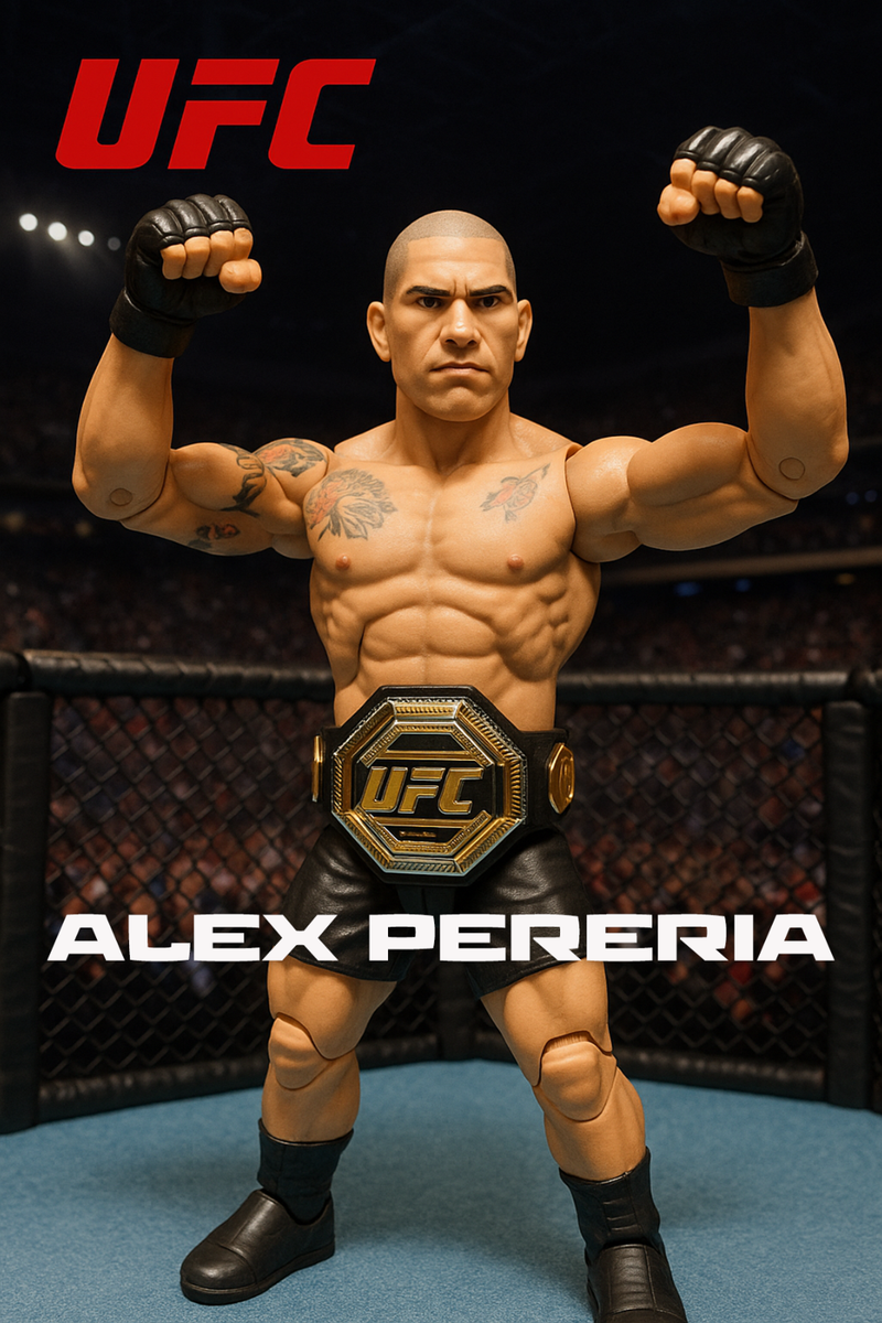 新品】UFC公式 Alex Pereira アレックスペレイラ ー フィギュア Stancé