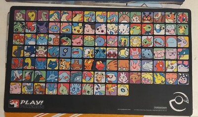 Play! Pokemon Professor Program Gen 2 Johto Playmat | eBay