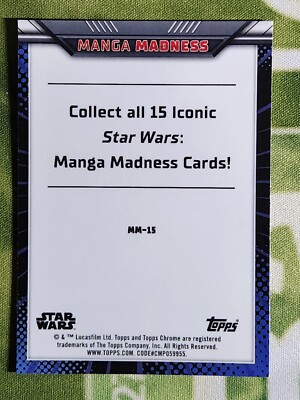 2023 Topps Chrome Star Wars MANGA MADNESS #MM-15 Luke Skywalker | eBay