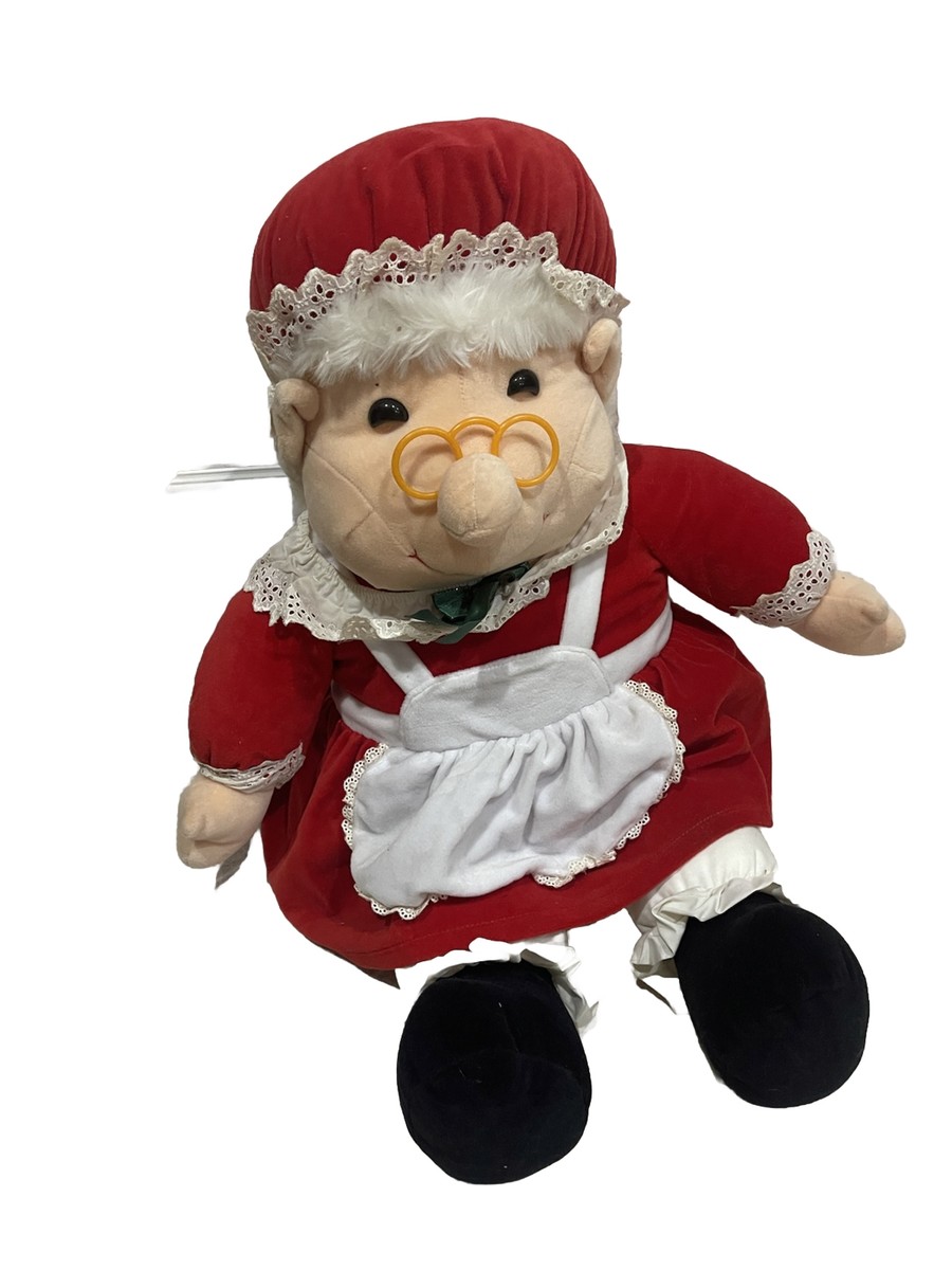 RARE Vintage 1998 JC Penney Golden Bear Santa & Mrs Claus 28