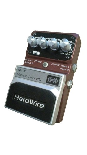 DigiTech HardWire RV-7 Stereo Reverb Pedal with Lexicon Algorithms