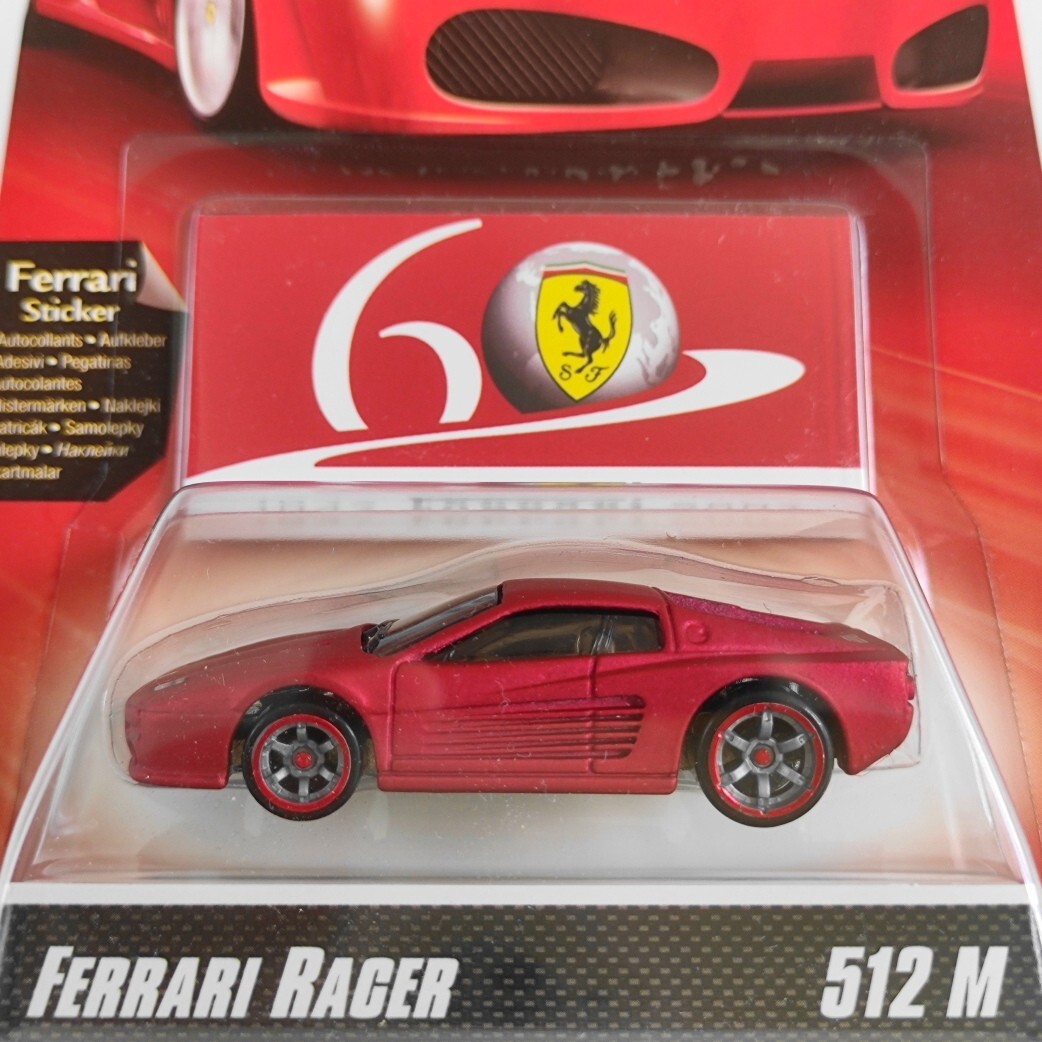 HOT WHEELS 2007 FERRARI RACER #13 512 M SATIN RED | eBay