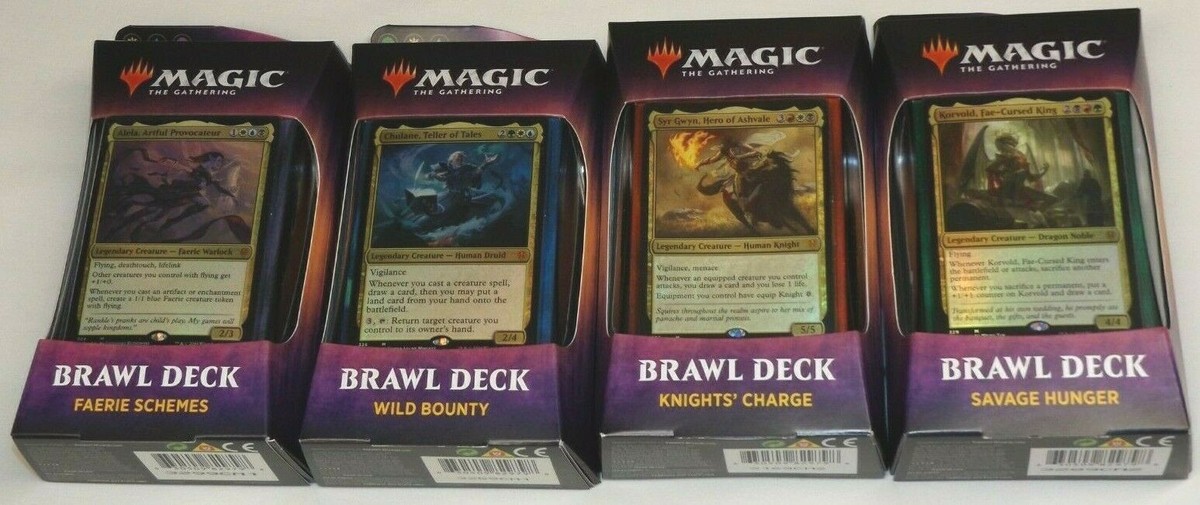 MTG Throne of Eldraine - Brawl Deck [Set of 4] Magic the Gathering