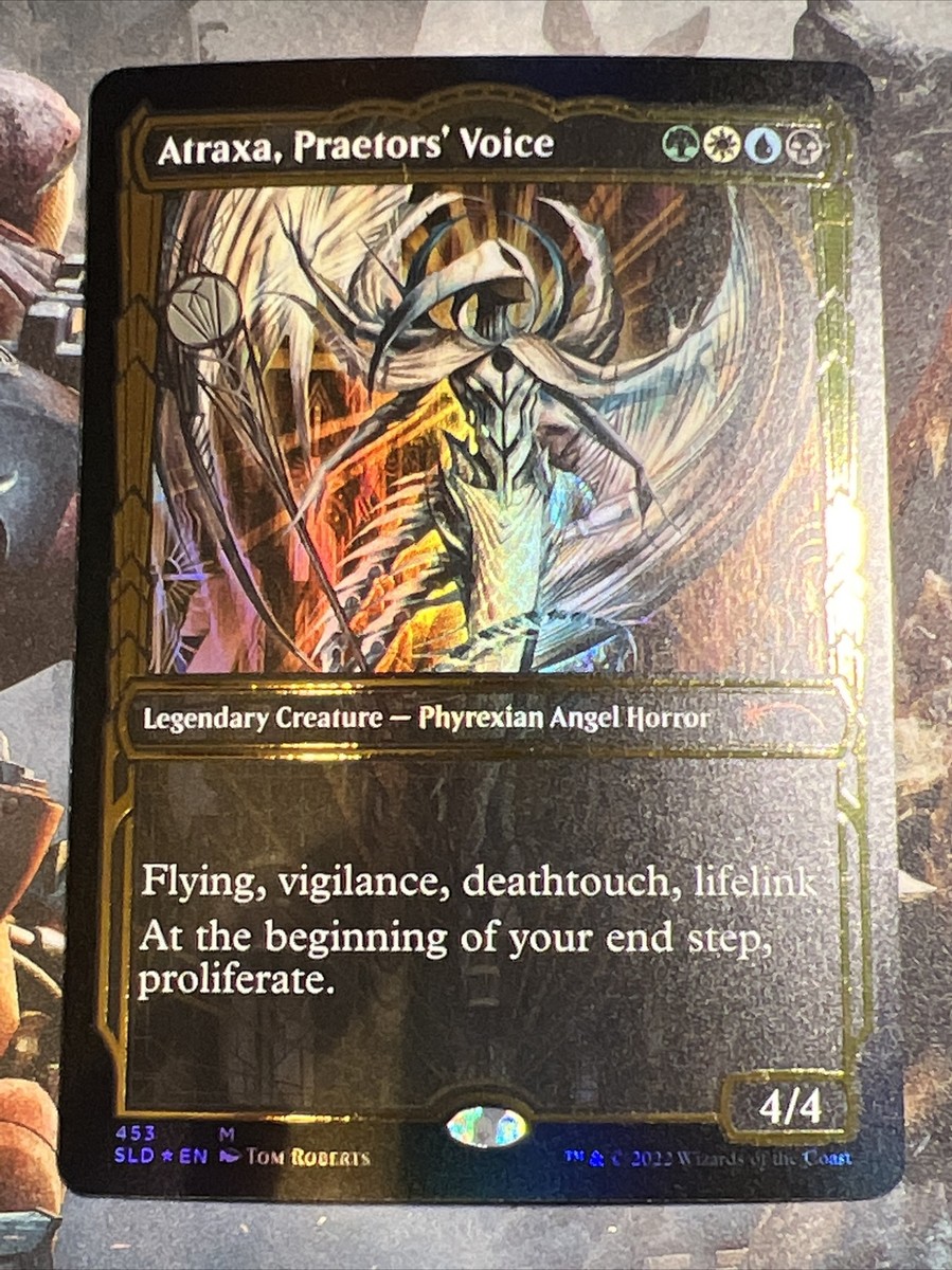 1xAtraxa, Praetors' Voice - Gilded FOIL (Near Mint - NM) MTG Magic