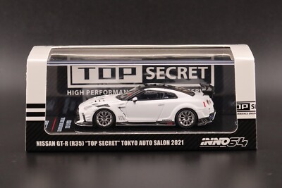 Inno64 Nissan GT-R R35 Top Secret Tokyo Auto Salon 2021 1/64 | eBay