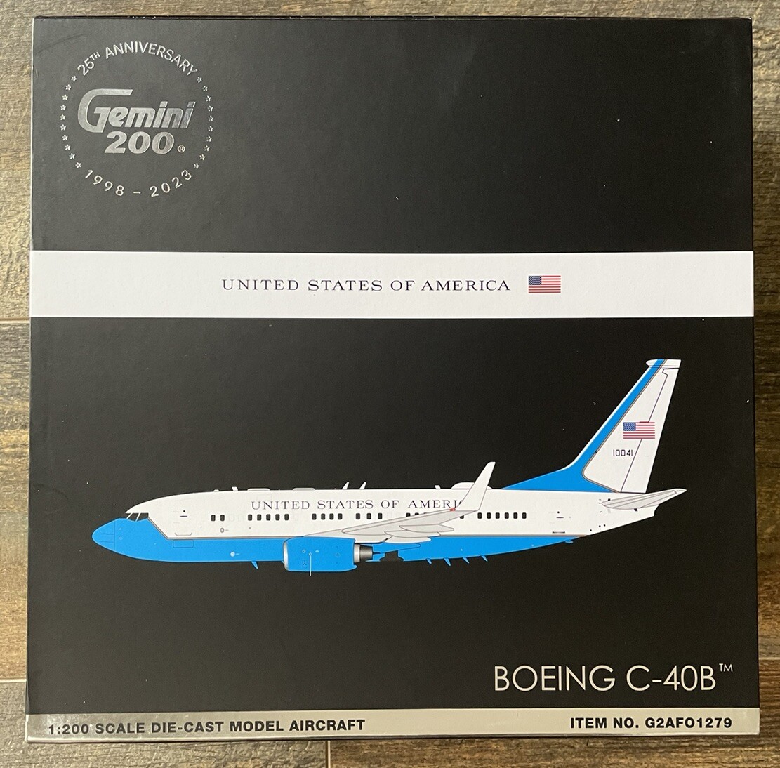 BRAND NEW GEMINI JETS 1:200 scale U.S. AIR FORCE BOEING C-40B
