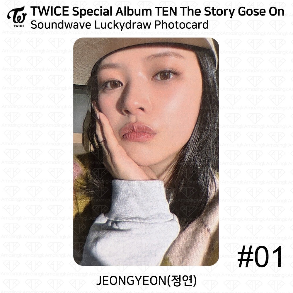 TWICE Special Album TEN : The Story Goes On Soundwave Luckydraw