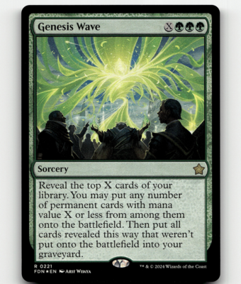 FOIL - MTG - Genesis Wave #221 - Foundations | eBay
