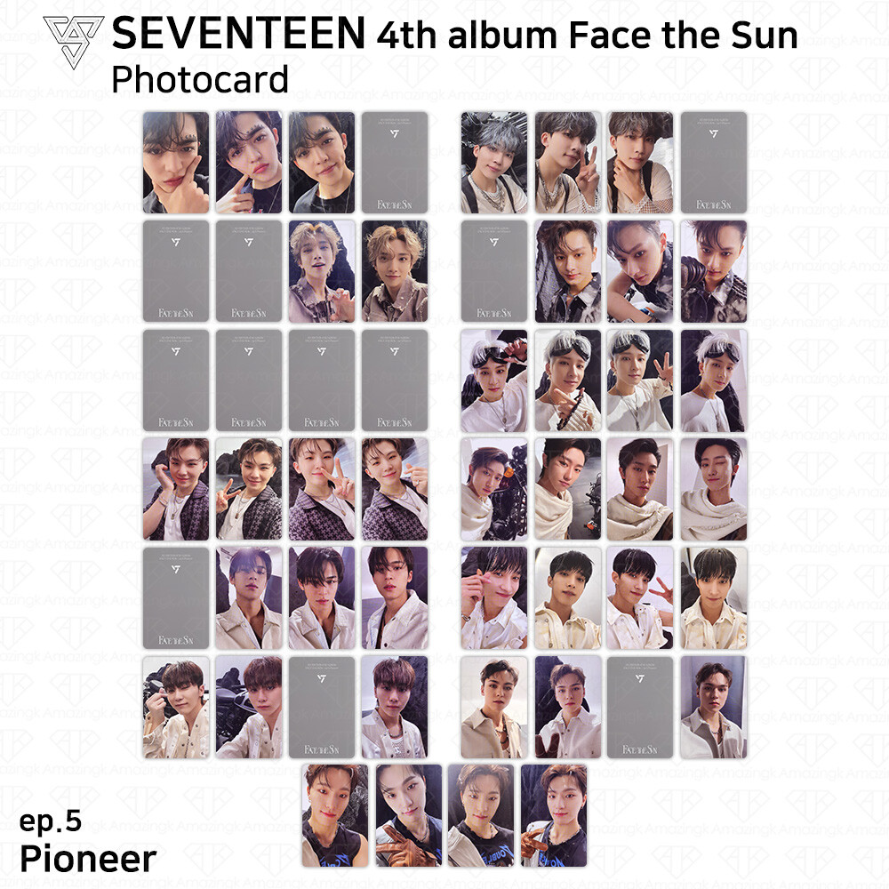 SEVENTEEN 4th Album Face the Sun Official Photocard ep.5 Pioneer