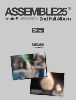 TRIPLES [ASSEMBLE25] 2nd Album QR Ver. / QR Card+MV Photo Book+
