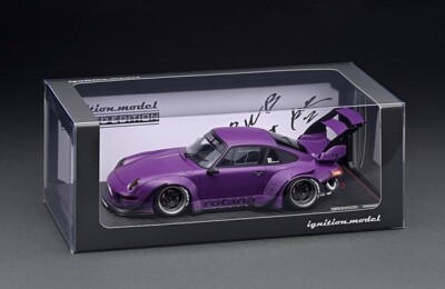 SUPER RARE* IG2262 Ignition Model 1/18 RWB 993 Matte Purple With