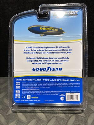1/64 GREENLIGHT 125 YEARS GOODYEAR 2020 FORD F-150 PICKUP TRUCK