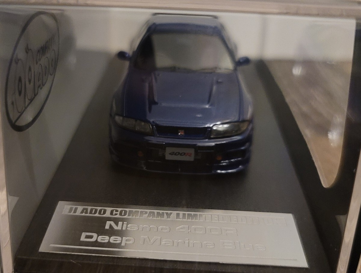 HPI Racing 1/43 NISSAN SKYLINE GT-R NISMO 400R Deep Marine Blue