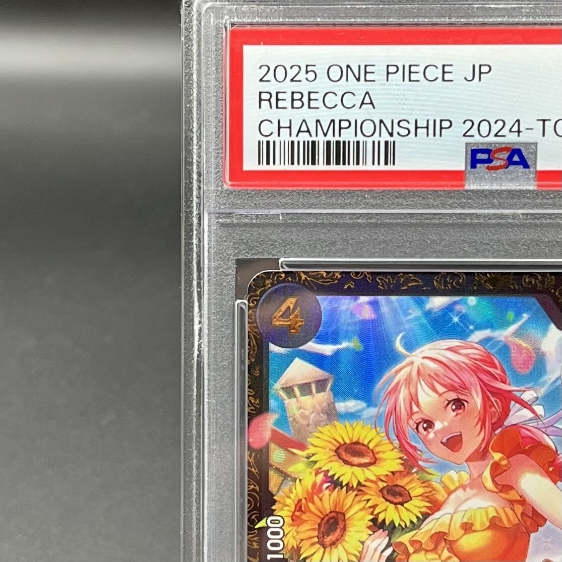 PSA 10 Rebecca OP05-091 Championship 2024 Top Prize ONE PIECE Card