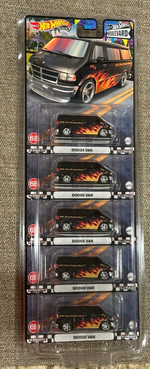 2023 Hot Wheels Boulevard # 68 Dodge Van , Lot of 5 , Free