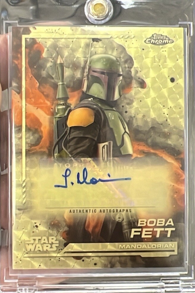 2024 Topps Chrome Star Wars Boba Fett Auto Superfractor 1/1 | eBay